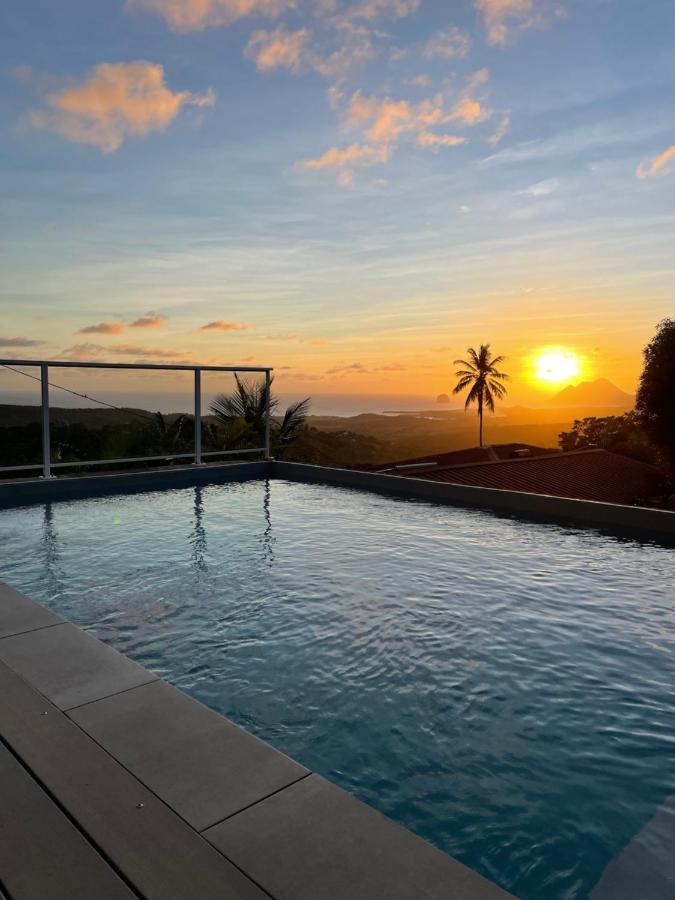 Les Villas Pameyaque 2 F2 Avec 1 Piscine Et 1 F3 Avec 1 Piscine, Superbe Vue Sur La Mer Riviere-Salee ภายนอก รูปภาพ