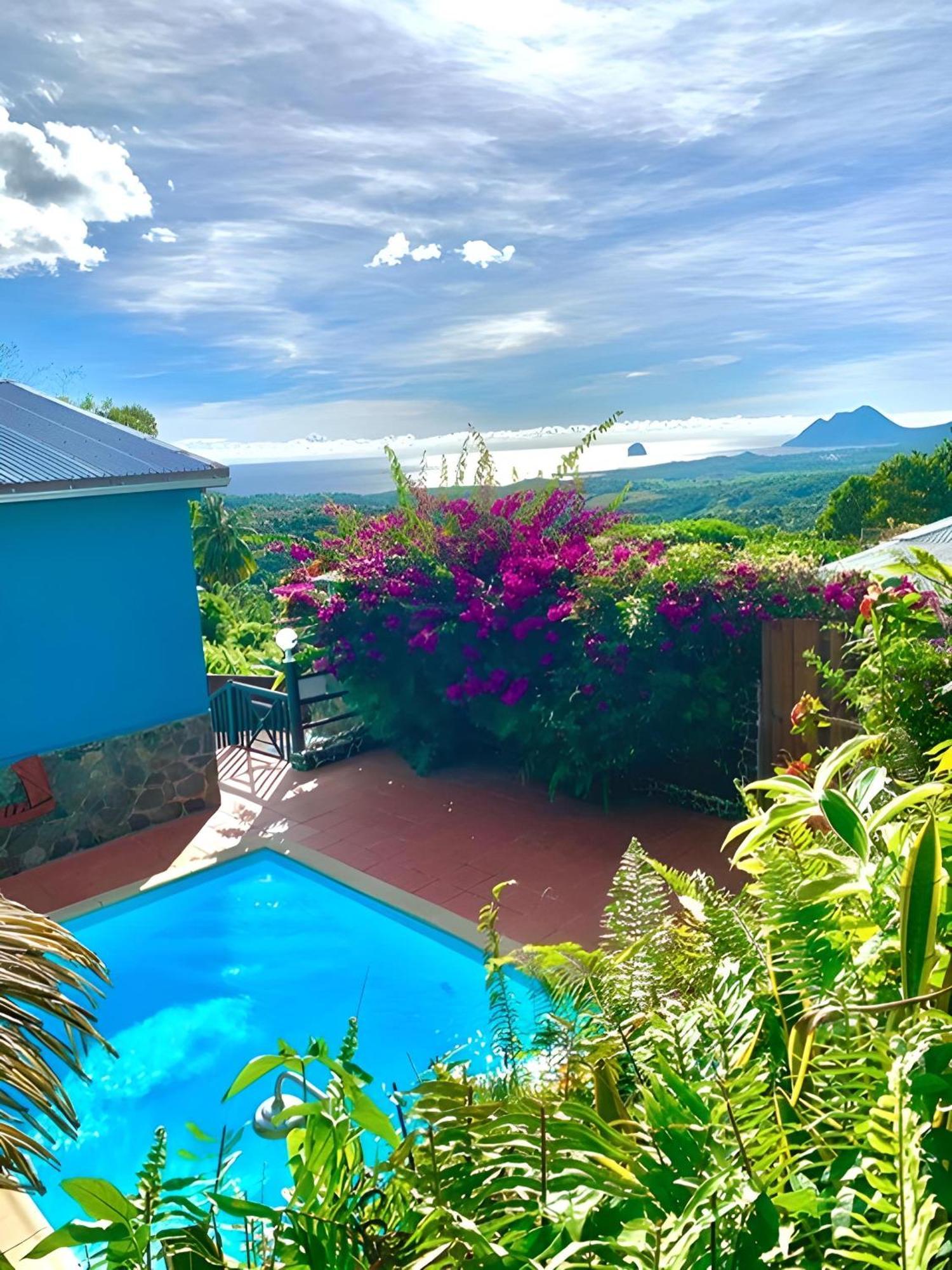 Les Villas Pameyaque 2 F2 Avec 1 Piscine Et 1 F3 Avec 1 Piscine, Superbe Vue Sur La Mer Riviere-Salee ภายนอก รูปภาพ